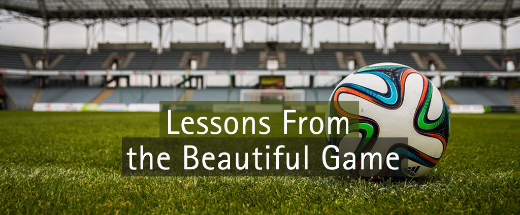 Lessons from the beautiful game - football pitch